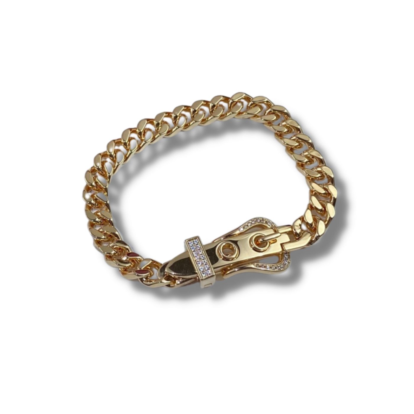 H**me5 Gourmette Beaded Bracelet Gold For Women