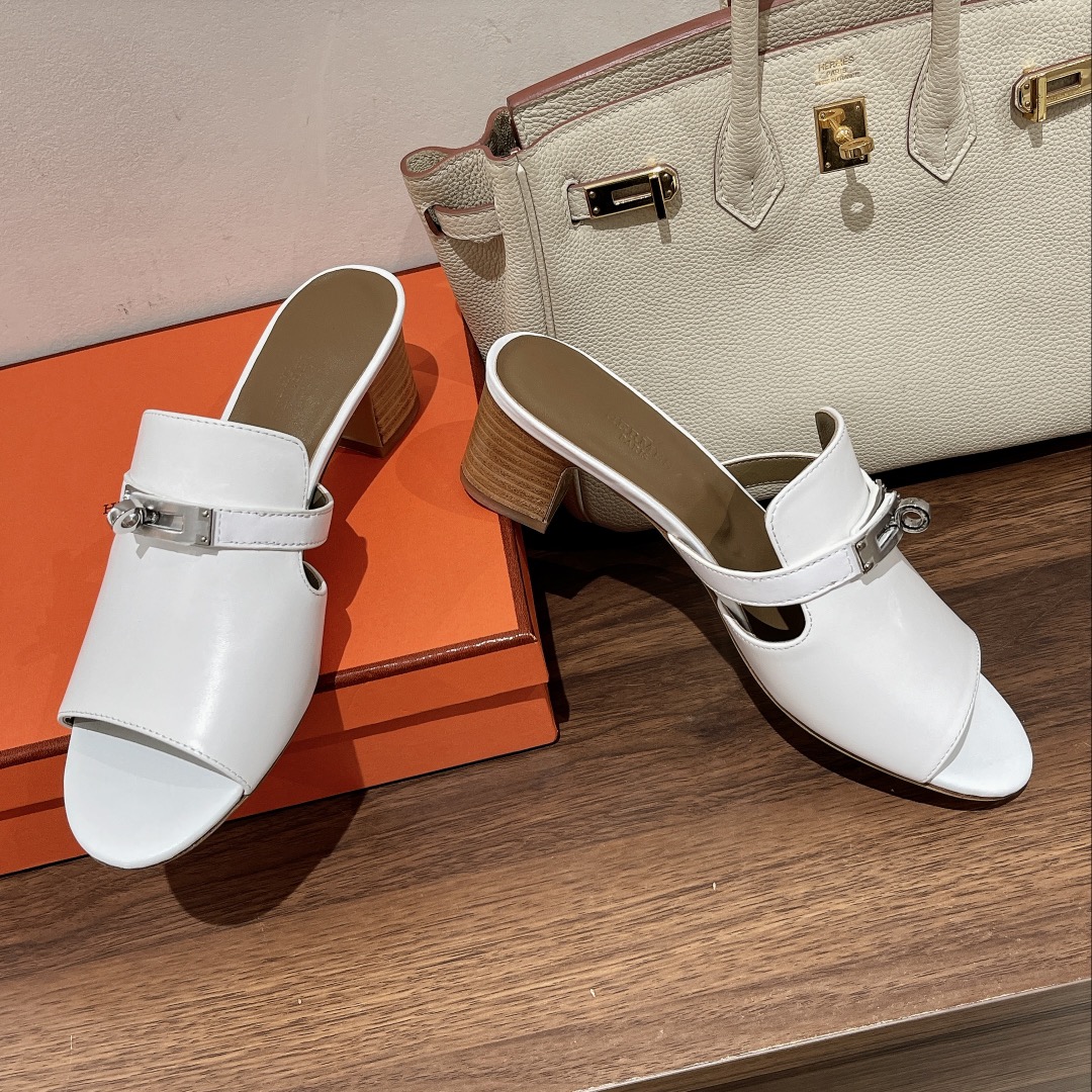 H**me5 Candy Sandal White For Women