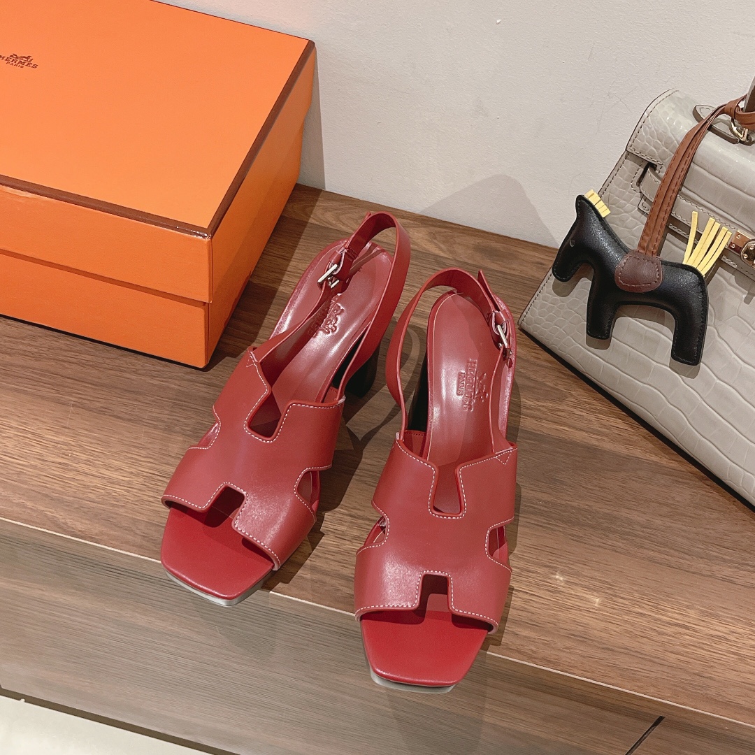 H**me5 Eris 90 Sandal Burgundy For Women