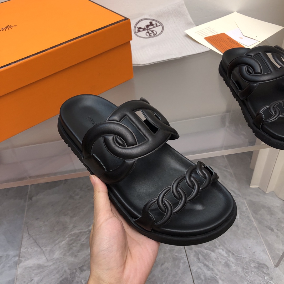 H**me5 Extra Sandal Black For Women H222302Z 02350