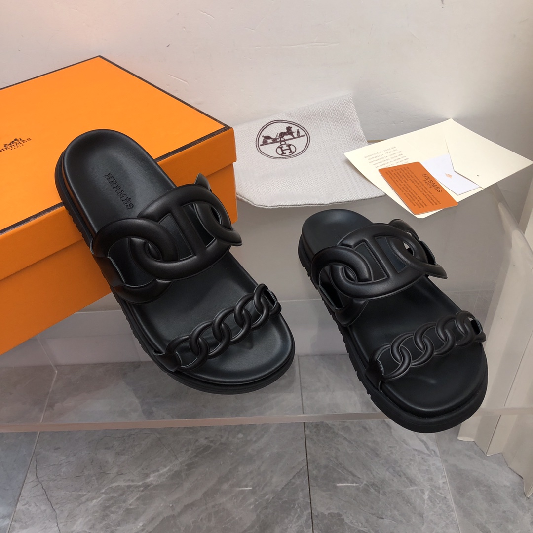 H**me5 Extra Sandal Black For Women H222302Z 02350