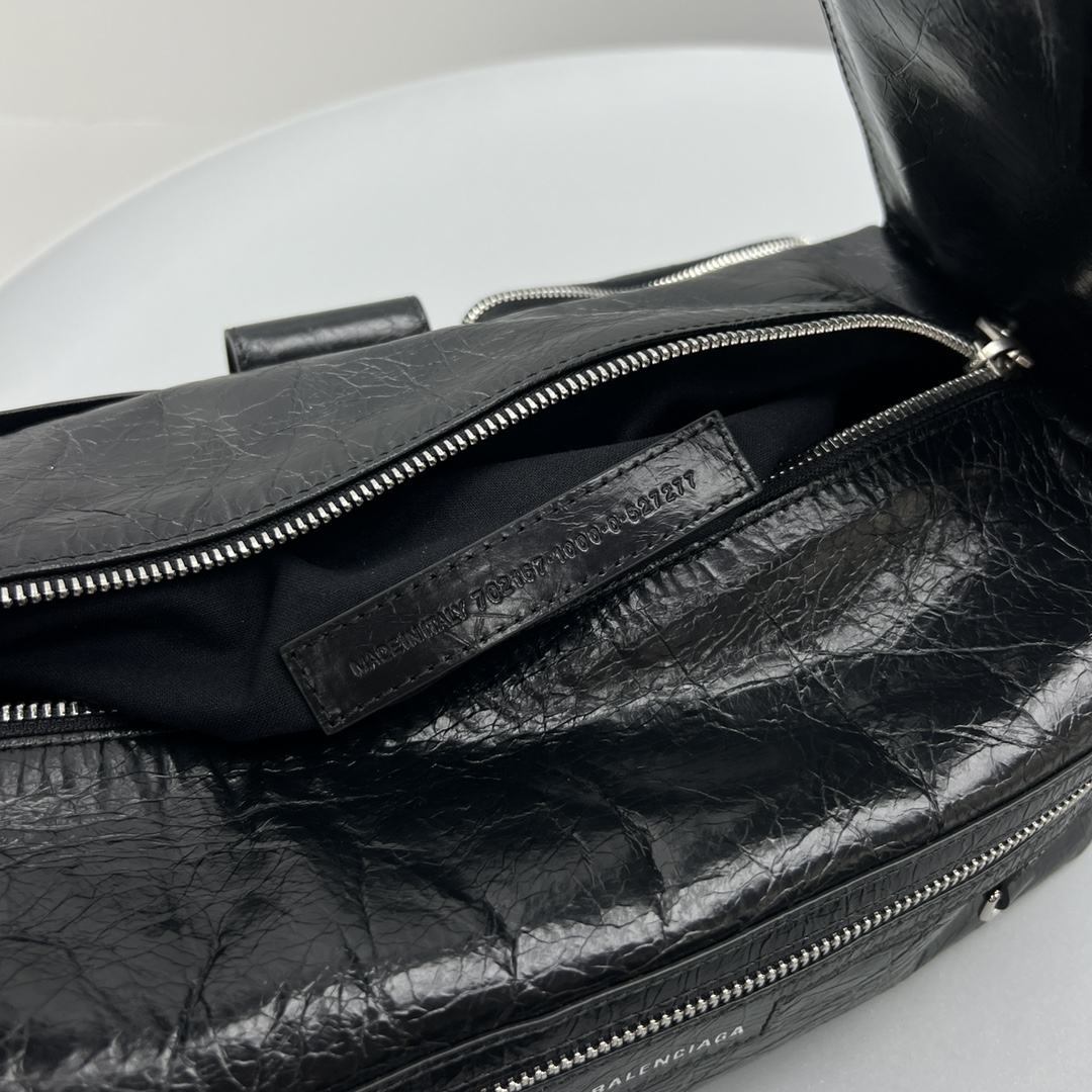Ba1en*iaga S*perbusy Sling Bag Black For Women‎ 11.8in/30cm