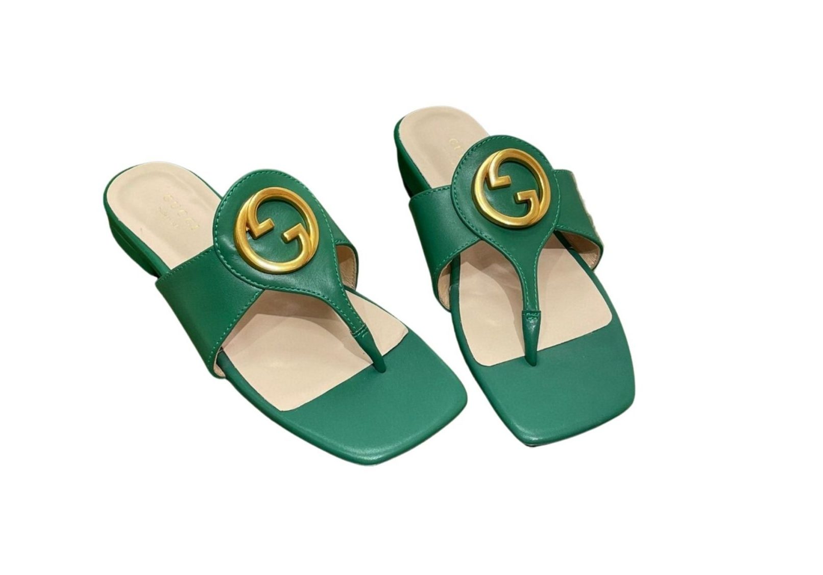 Gvc*1 Blondie Thong Sandal Green For Women 