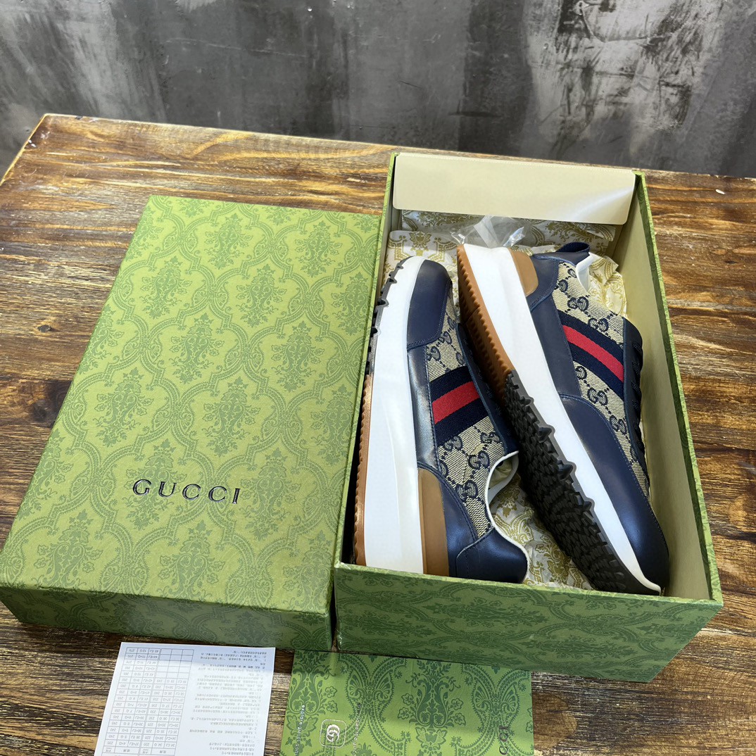 Gvc*1 Sneaker With Web Beige For Men