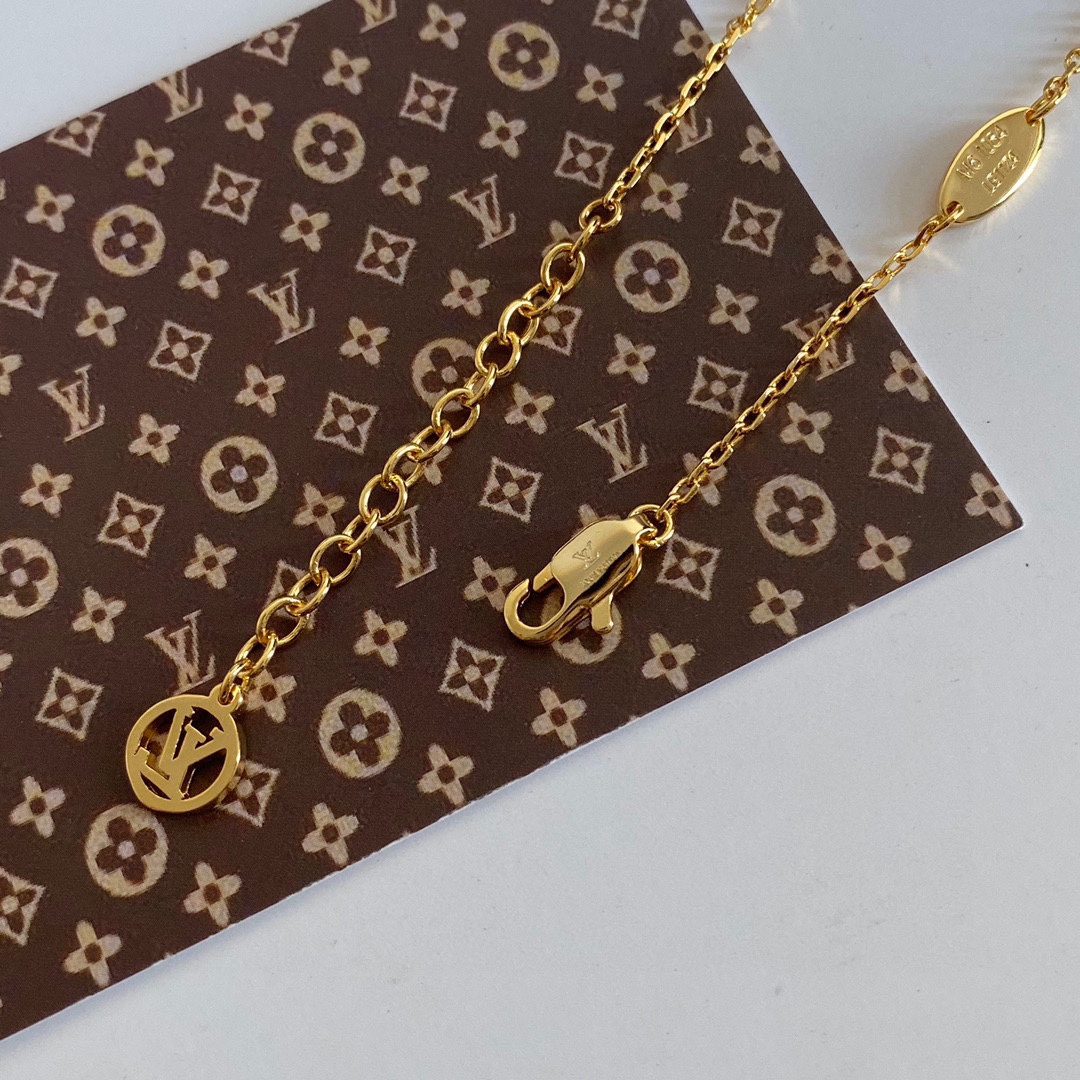 L0vis Vvtt0n Necklace Gold For Women
