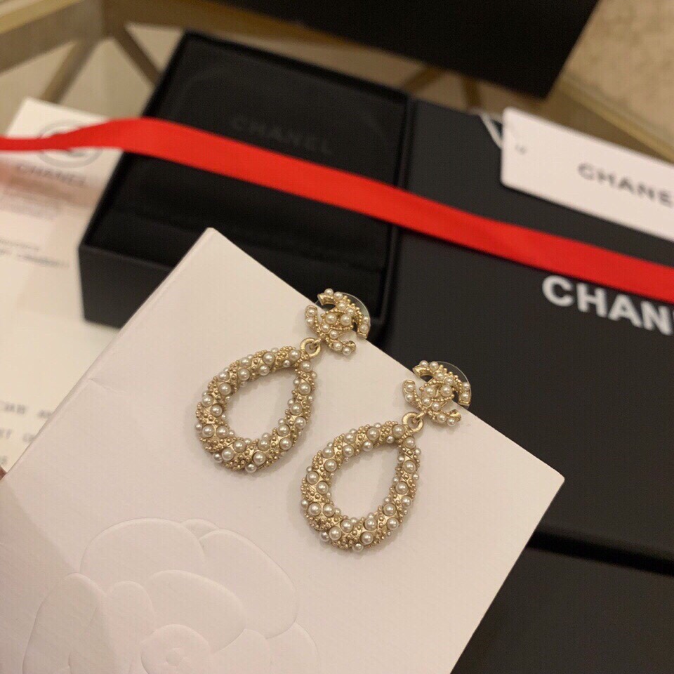 Pearl Earrings Gold For Women
