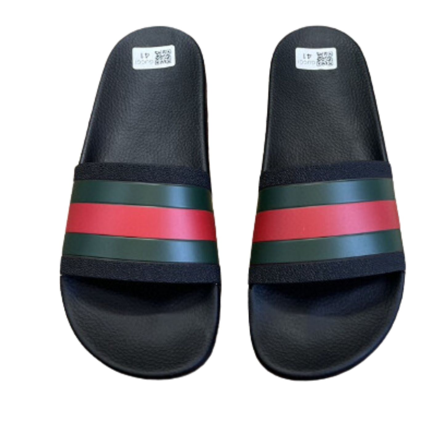 Gvc*1 Web Rubber Slide Sandal Black For Men 429469 GIB10 1098