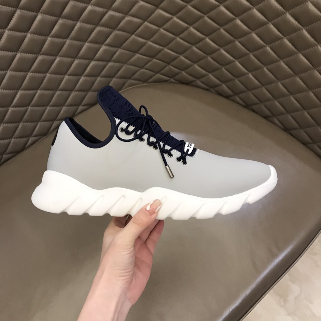 F**di FD Faster Trainers Grey For Men