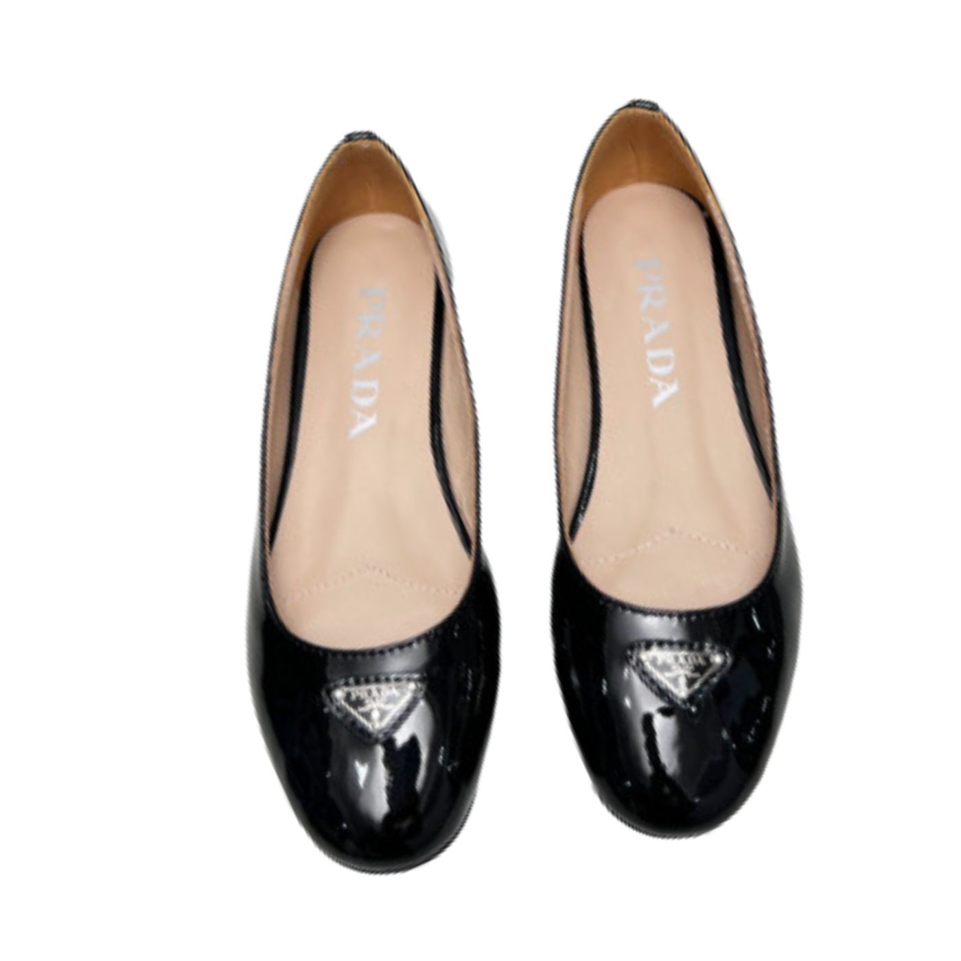 Pra*a Patent Ballerinas Black For Women 1F200N_069_F0002_F_015