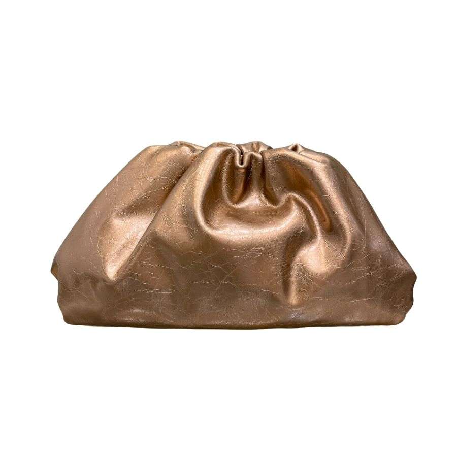 B0tt*ga Ven*ta Pouch Teak Brown For Women 12.2in/31cm