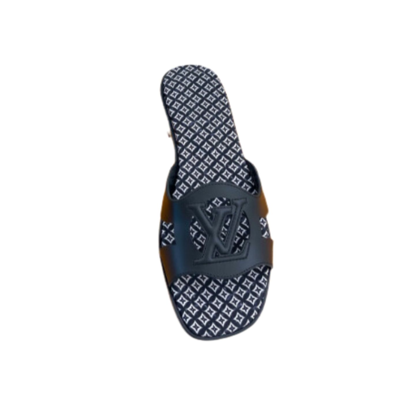 L0vis Vvtt0n Isola Flat Mule LV Black For Women
