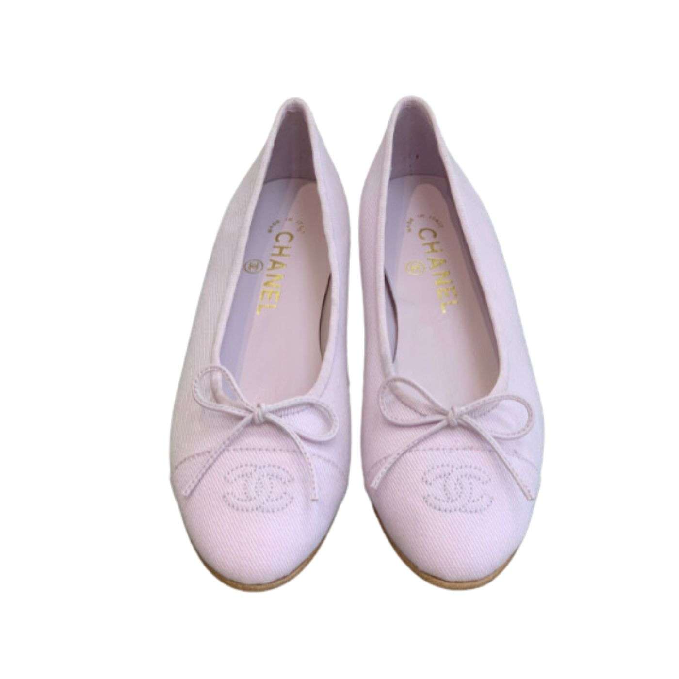 Ch**el Ballet Flats Purple For Women