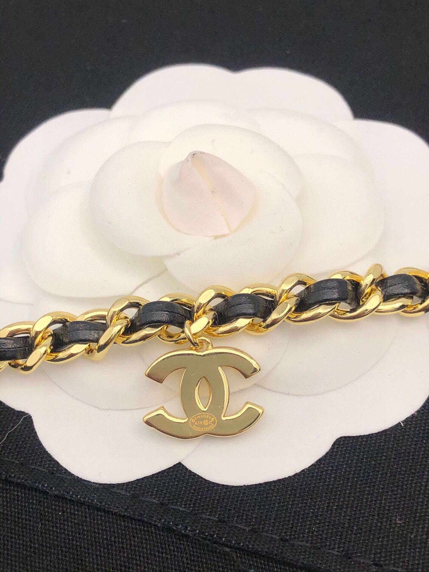 Ch**el Chain Bracelet Gold For Women