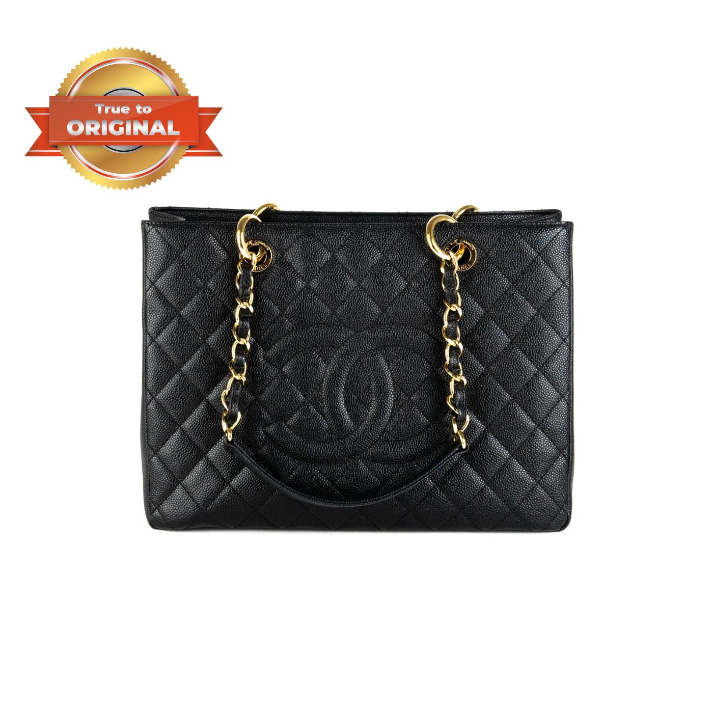 [True-to-ORIGINAL] Ch**el Classic Tote Bag Black For Women 13.3in/34cm