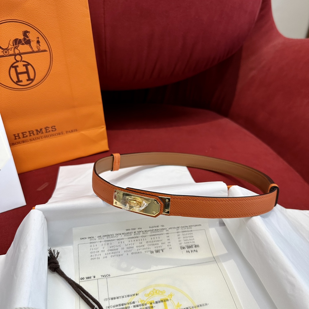 H**me5 Kelly 18 Belt Orange For Women