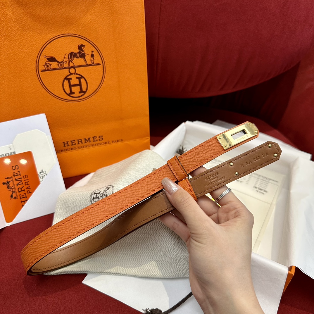 H**me5 Kelly 18 Belt Orange For Women