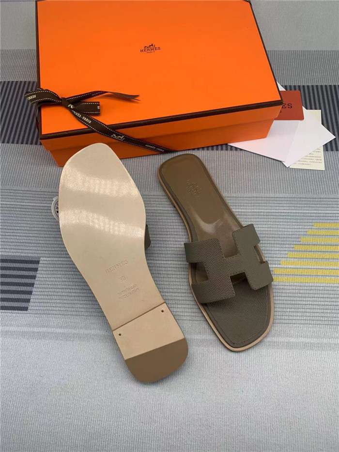 H**me5 Oran Sandal Green Khaki For Women