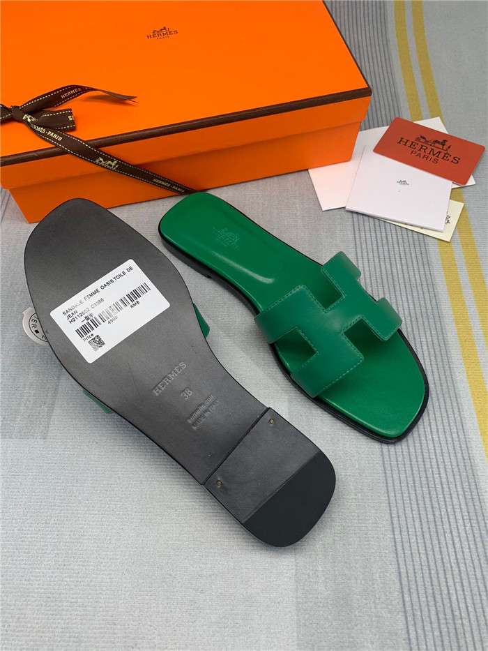 H**me5 Oran Sandal Green For Women