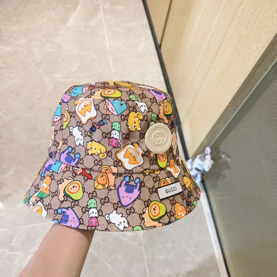 Gvc*1 Bucket Hat Brown For Women