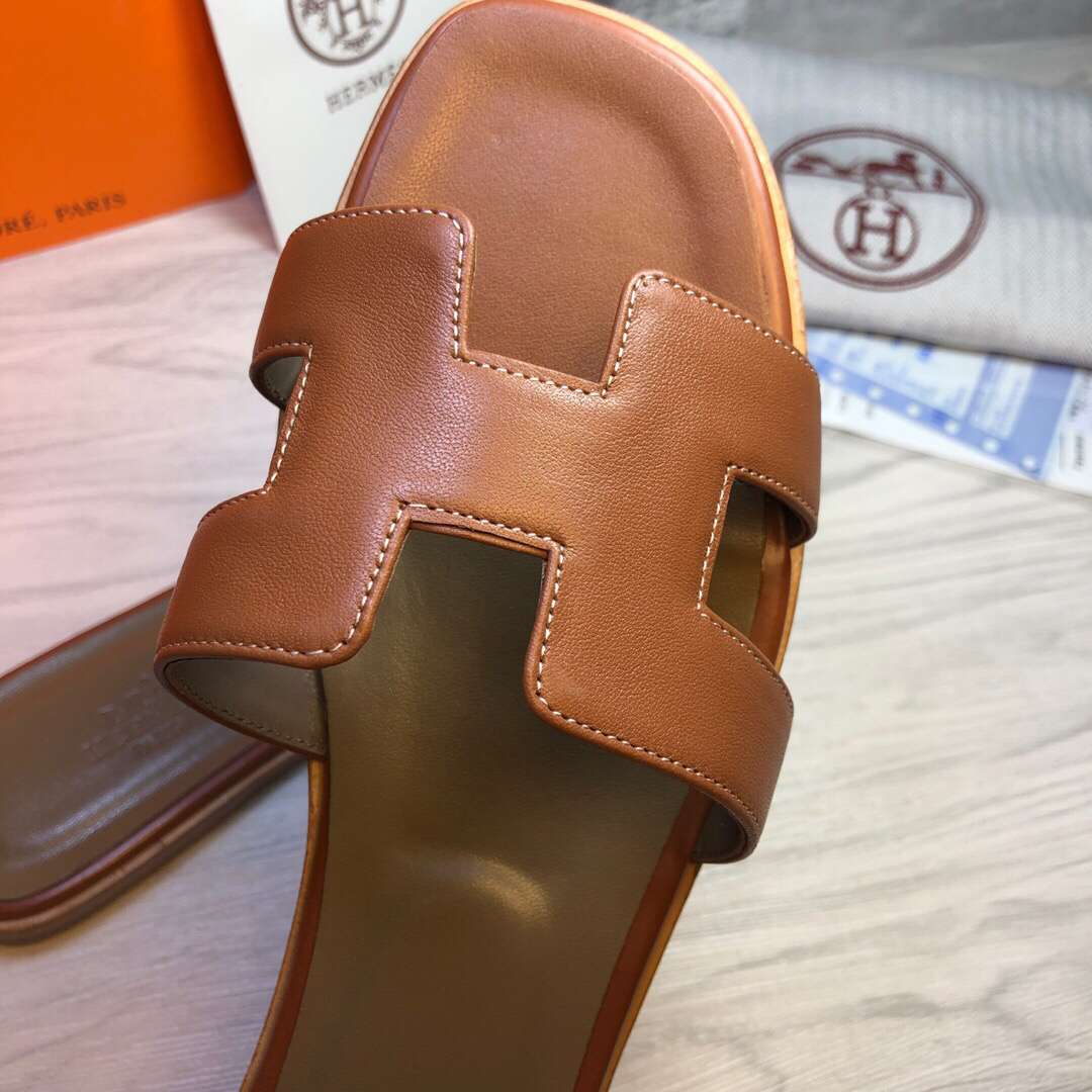 H**me5 Oran Sandal Dark Brown For Women