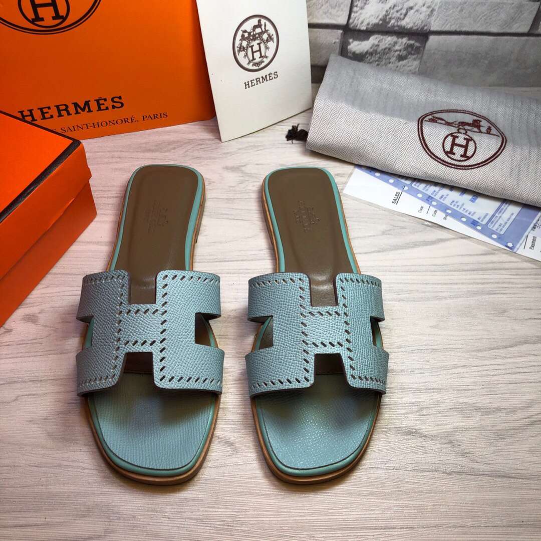 H**me5 Oran Sandal Jade Green For Women