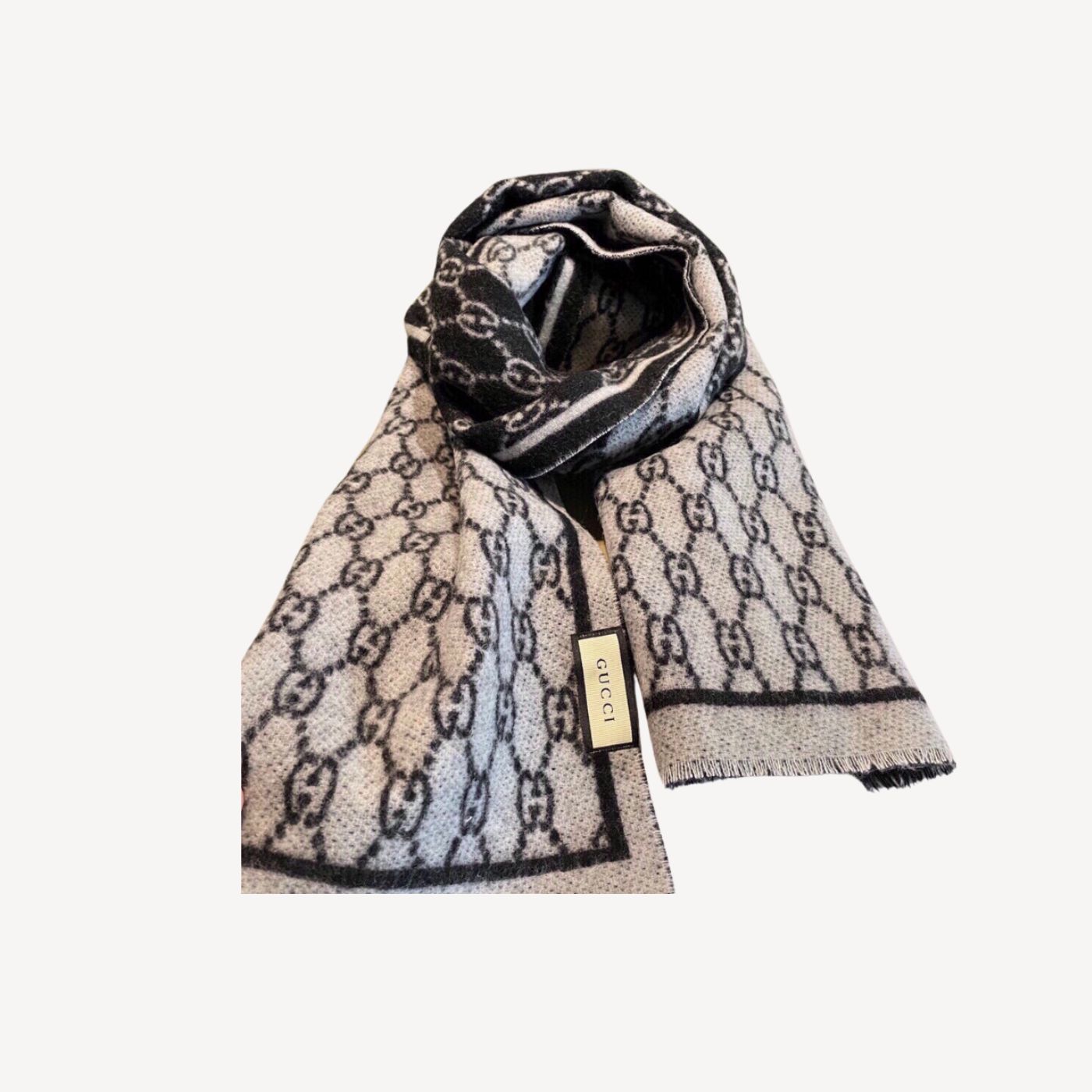 Gvc*1 Double Sided Scarf Black For Women