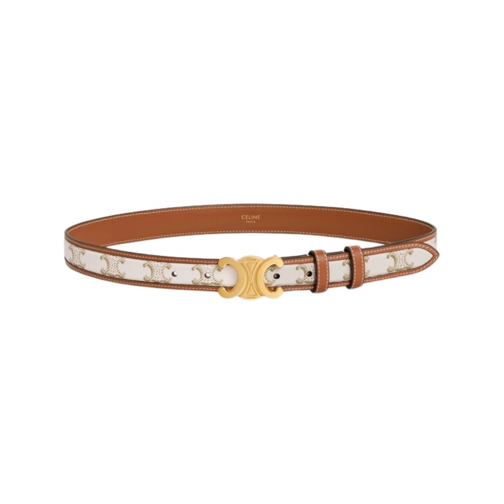 Ce1i*e Medium Triomphe Belt For Women- 45B422AES.01BC