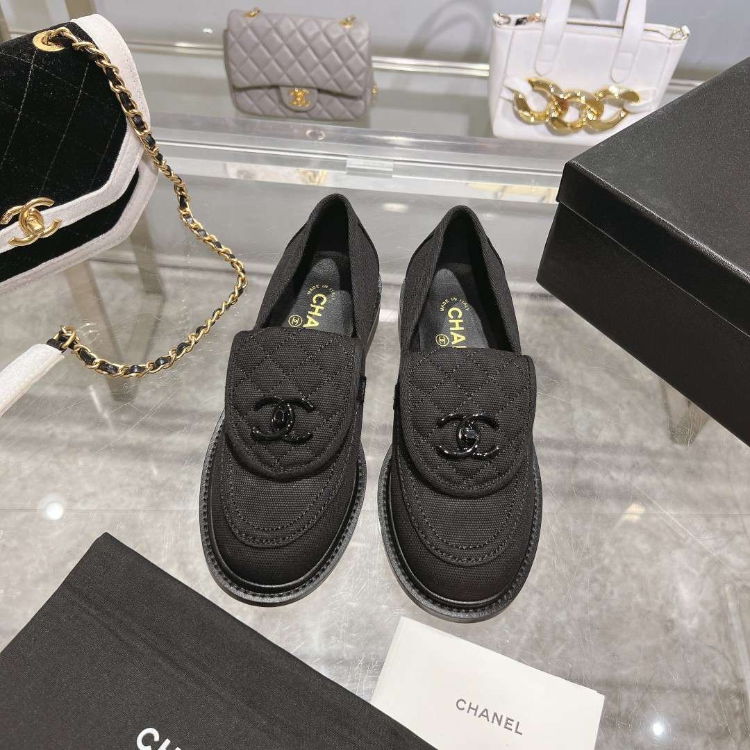 Ch**el Moccasins Black For Women