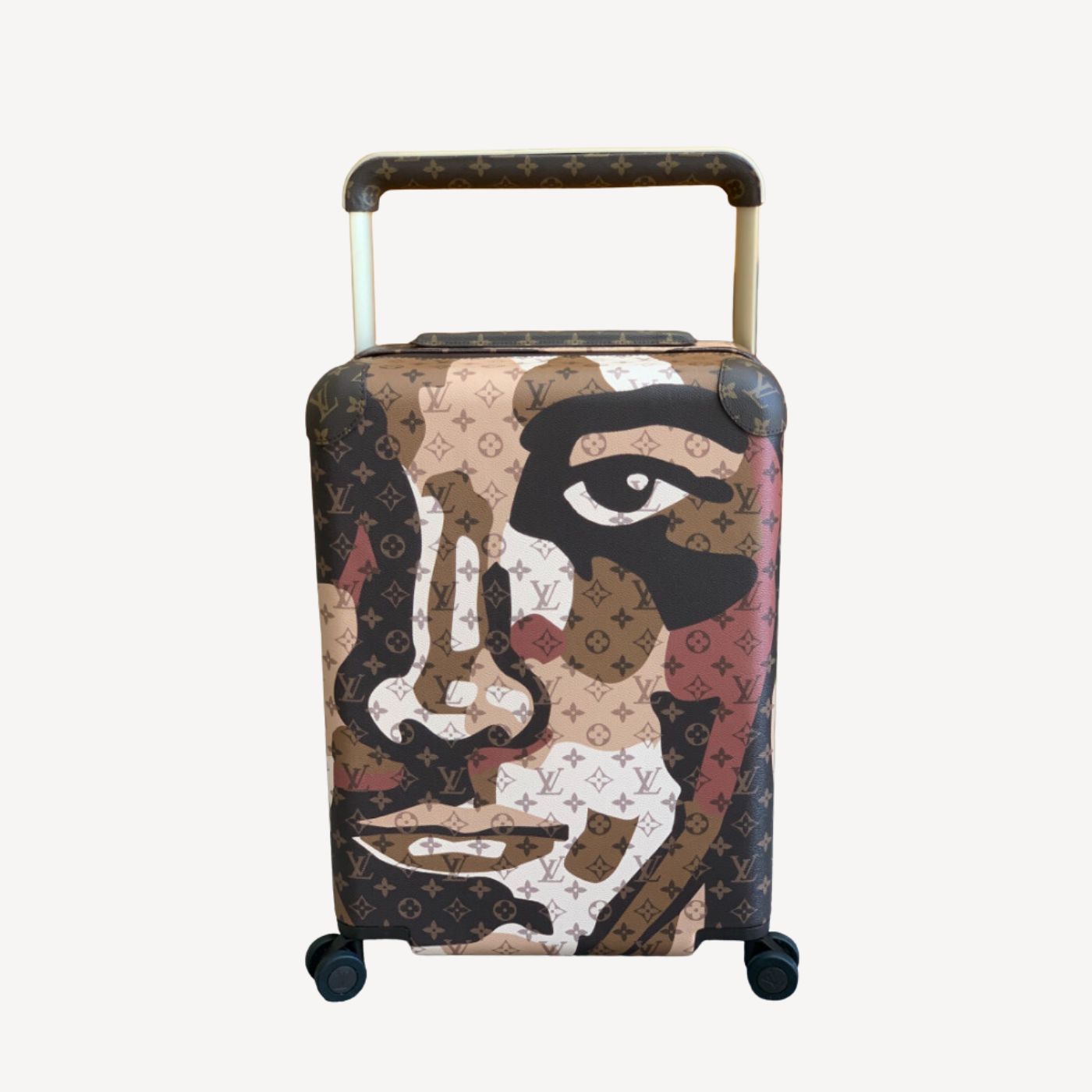 L0vis Vvtt0n Horizon Four Wheel Trolley Case Brown 21.7in/55cm