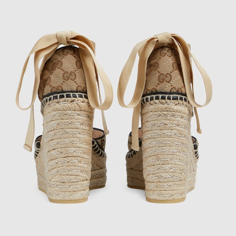 Gvc*1 Women GG Matelasse Platform Espadrille – ‎‎621240 HVK60 9764