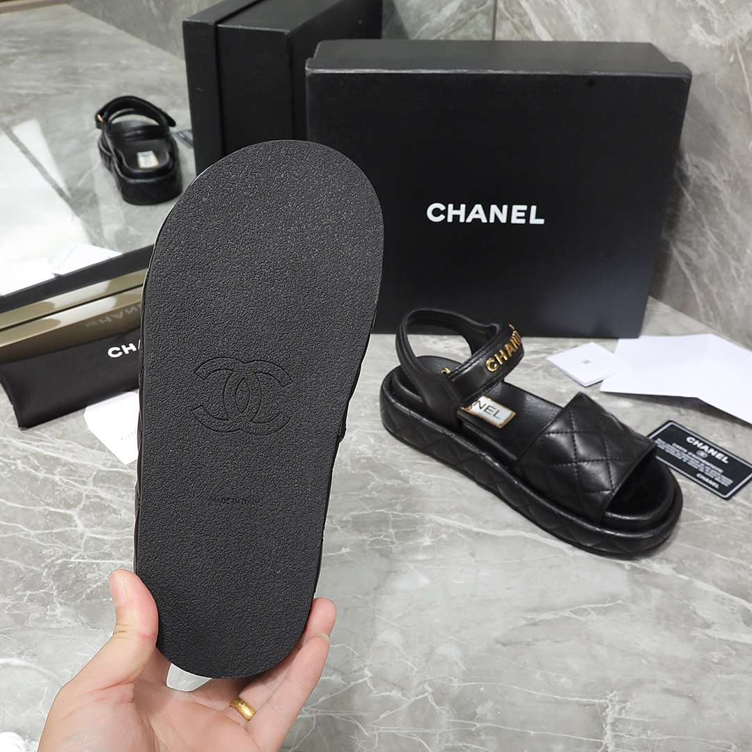 Ch**el Sandal Black For Women