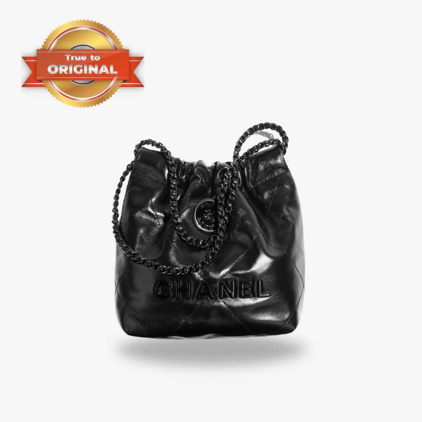 [True-to-ORIGINAL] Ch**el 22 Mini Bag Black For Women AS3980 B09220 94305 – 7.8 Inches/20 Cm