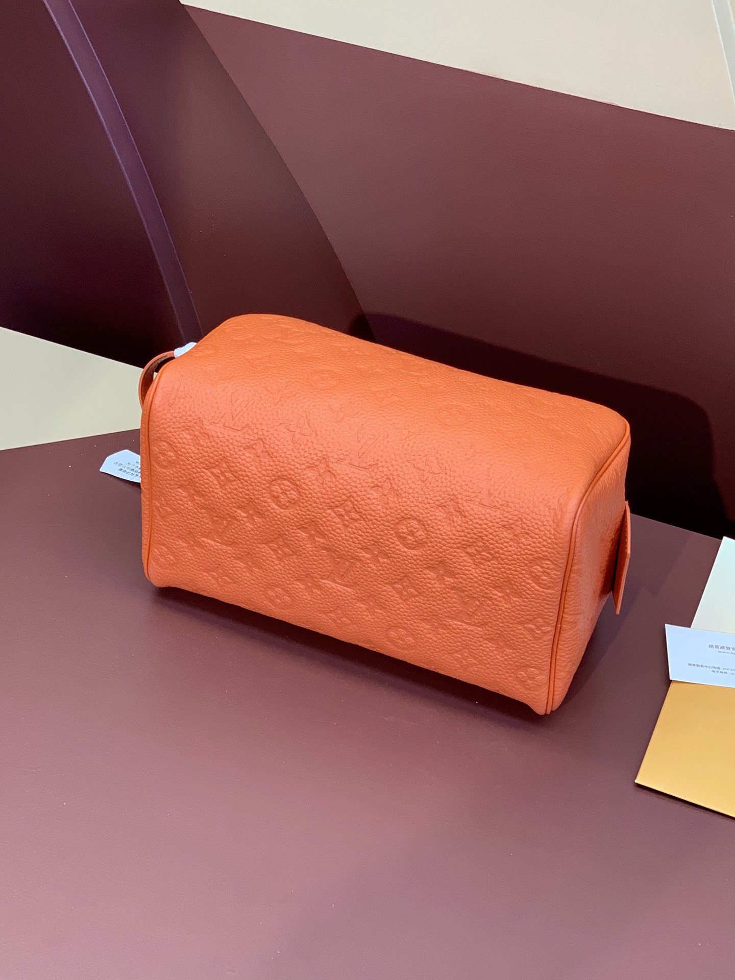 L0vis Vvtt0n Dopp Kit Orange 28cm/ 11 in