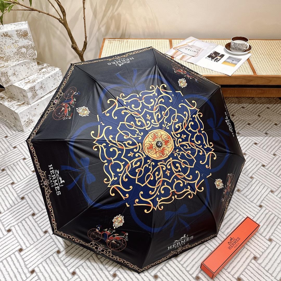 H**me5 Automatic Folding Umbrella Black