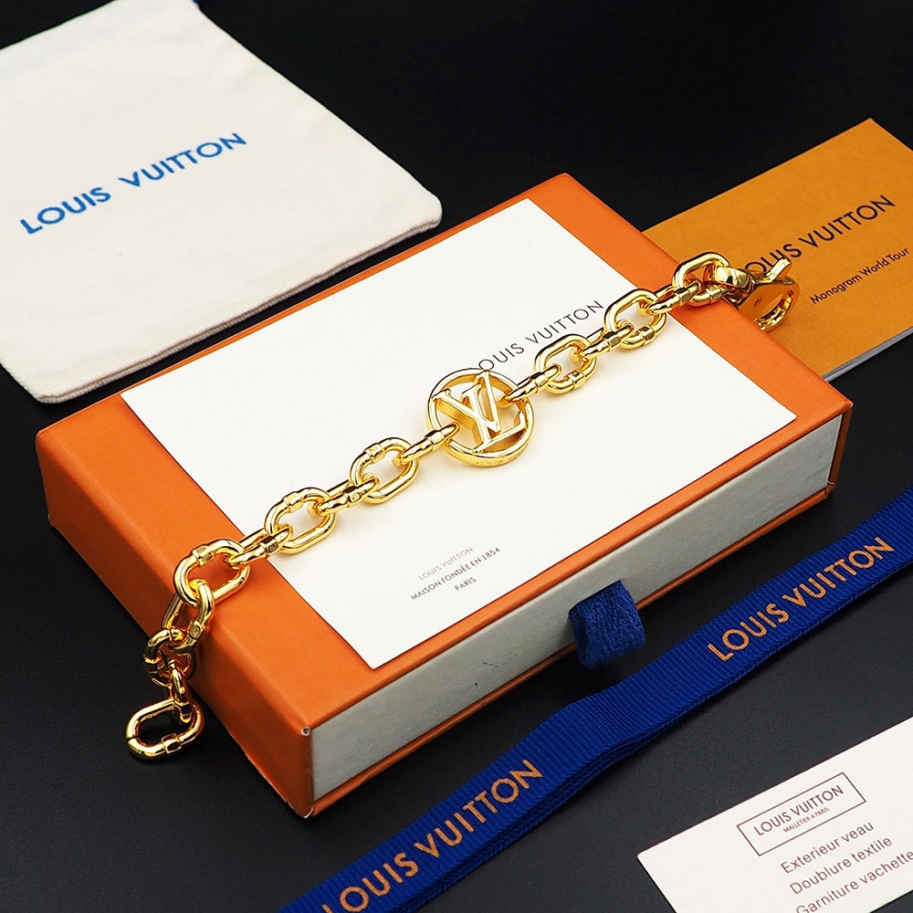 L0vis Vvtt0n Circle Prime Bracelet Gold For Women