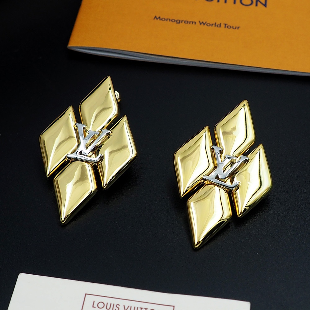 L0vis Vvtt0n GO-14 Earrings Gold For Women