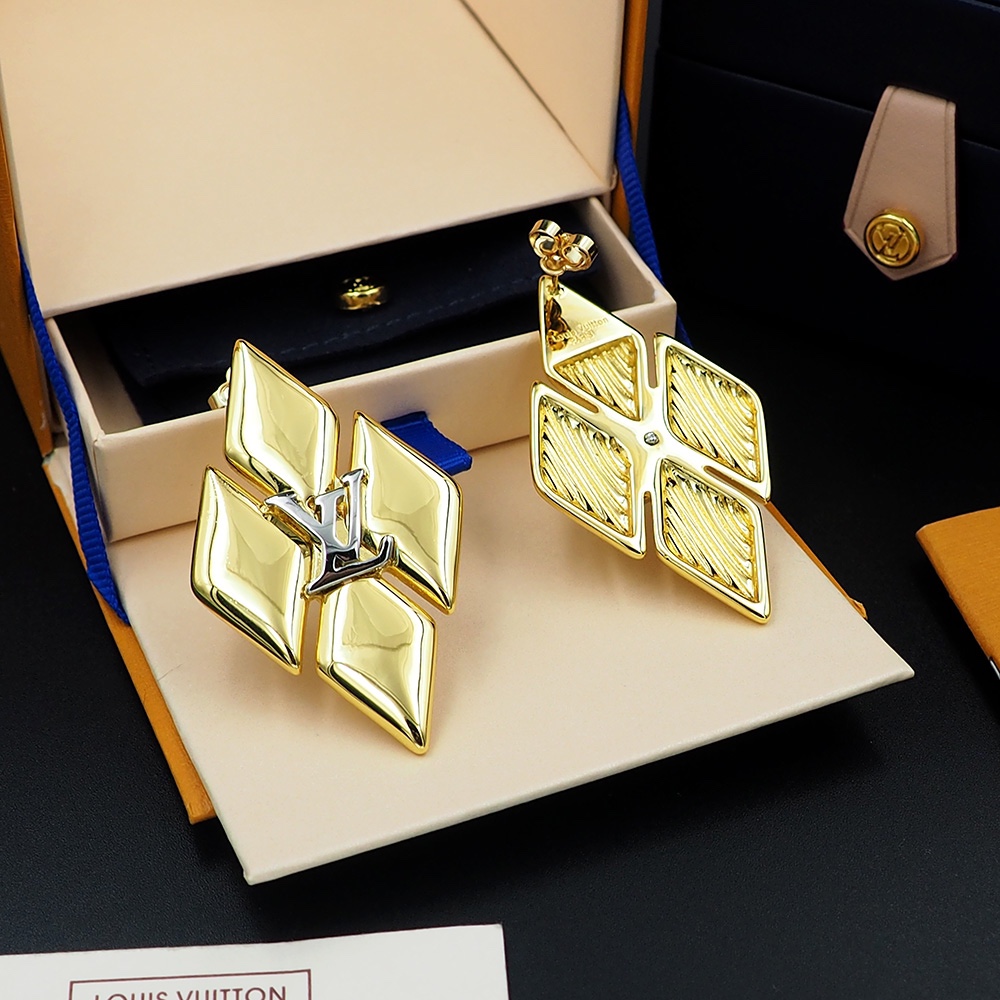L0vis Vvtt0n GO-14 Earrings Gold For Women