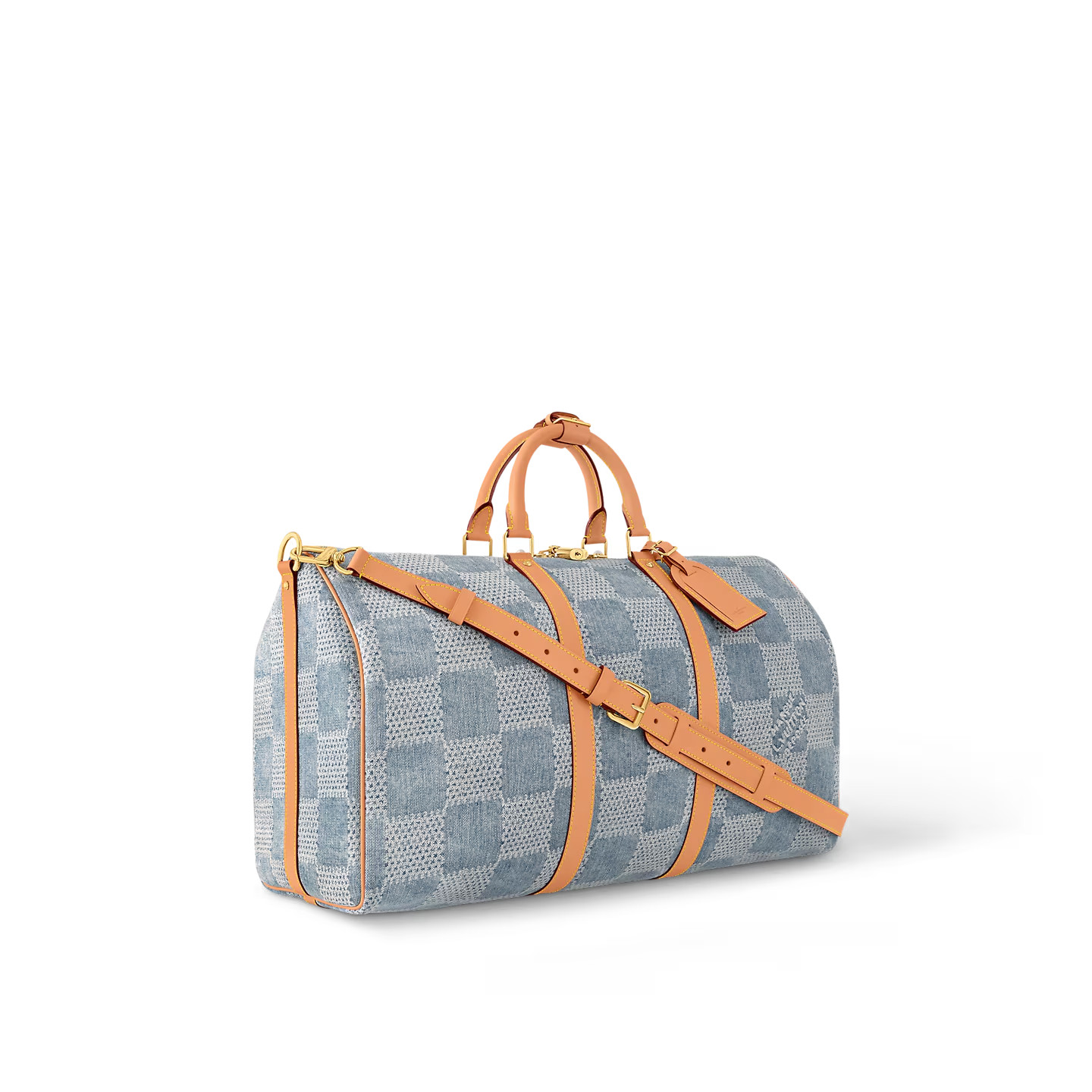 L0vis Vvtt0n Keepall Bandoulière 50 Bag Blue 19,7in/50cm N40739