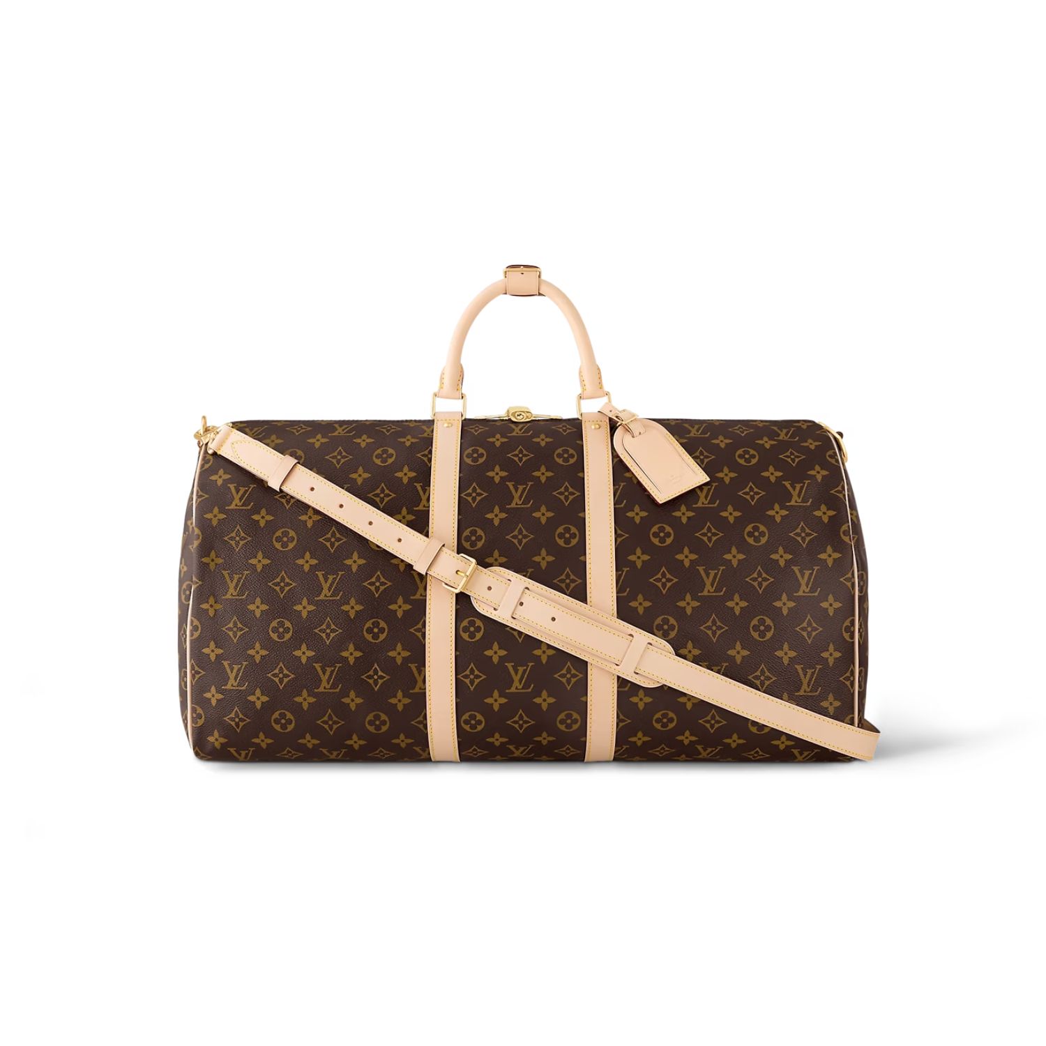 L0vis Vvtt0n Keepall Bandoulière 55 Bag Brown 21,7in/55cm M41414