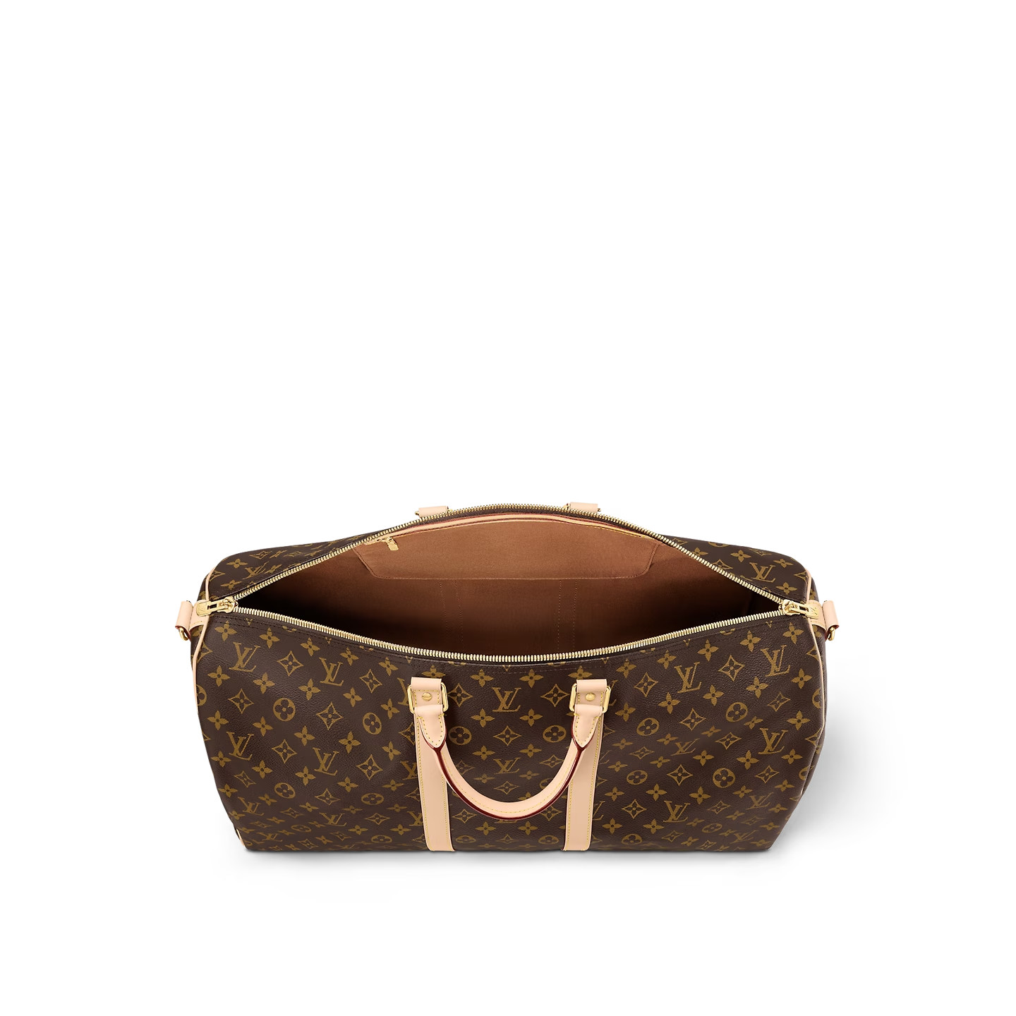 L0vis Vvtt0n Keepall Bandoulière 55 Bag Brown 21,7in/55cm M41414