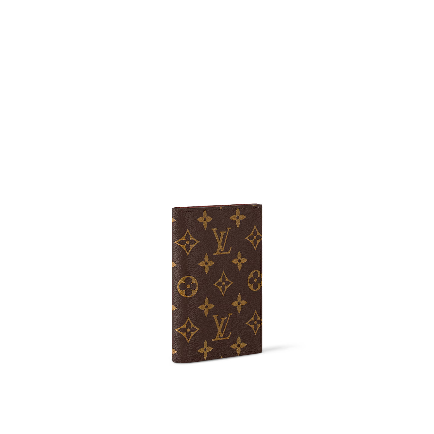 L0vis Vvtt0n Passport Cover Wallet Brown For Men 5.5in/14cm M64502