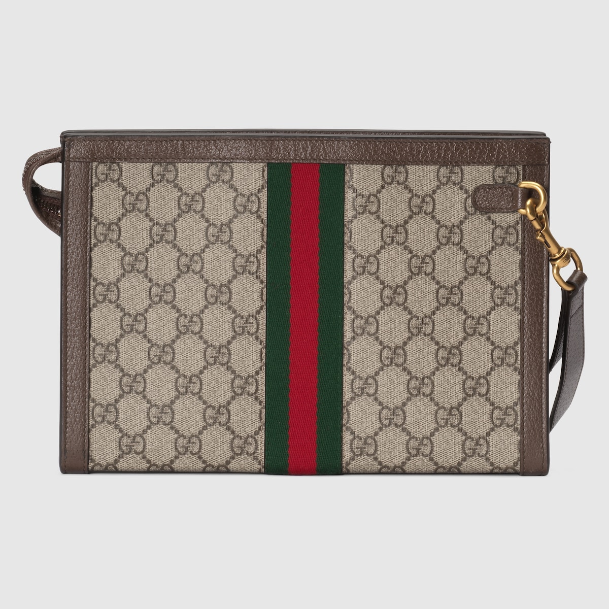 Gvc*1 Ophidia GG Pouch Beige For Women 10.2 in/ 26 cm 760243 96IWT 8745