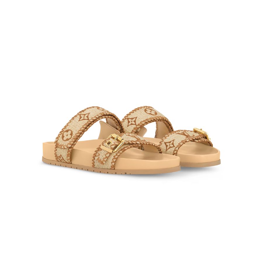L0vis Vvtt0n Bom Dia Flat Comfort Mule For Women- 1ACZID