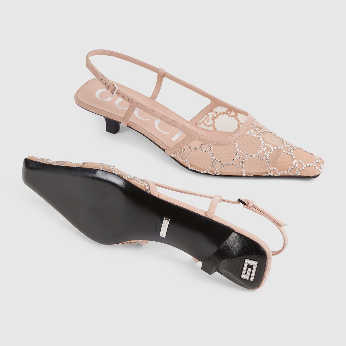 Gvc*1 Slingback Pump Beige For Women 674668 F13A0 9960