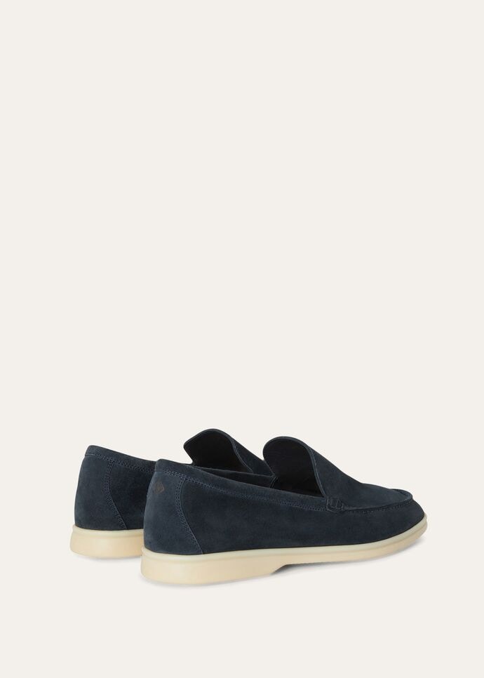 L0r0 P1ana Summer Walk Loafers Classic Blue For Men FAE8124_W019