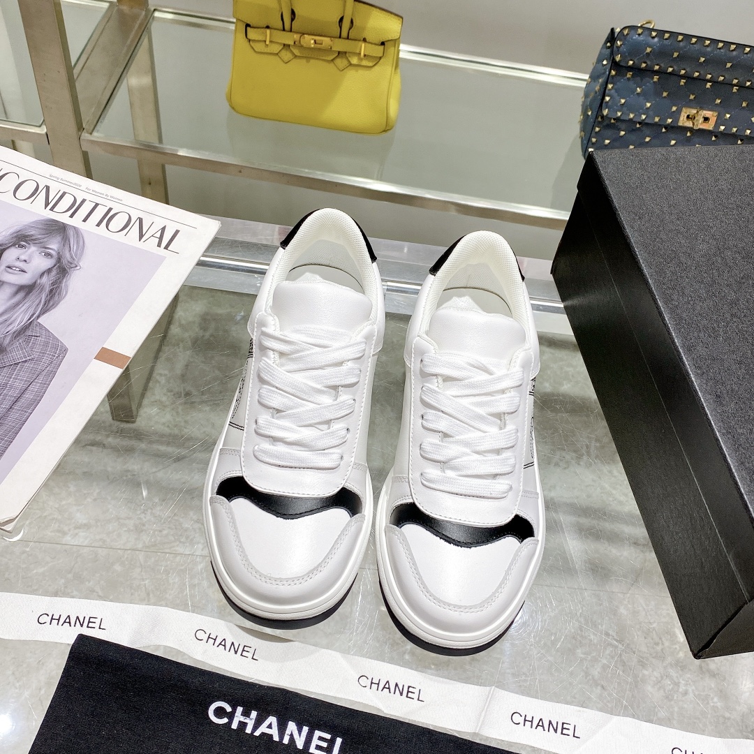 Ch**el Sneakers Black For Women