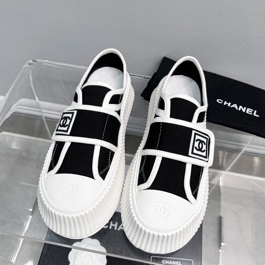 Ch**el Women’s Sneakers Black For Women