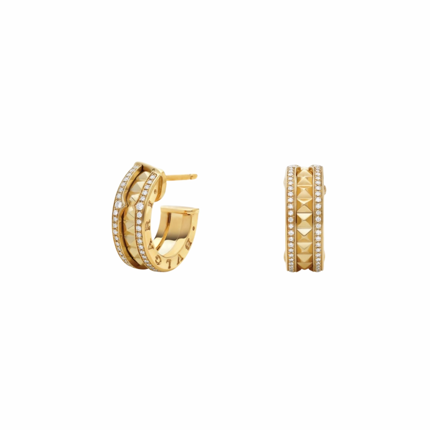 Bv1g*ai B.zero1 Earrings Yellow Gold For Women 357918
