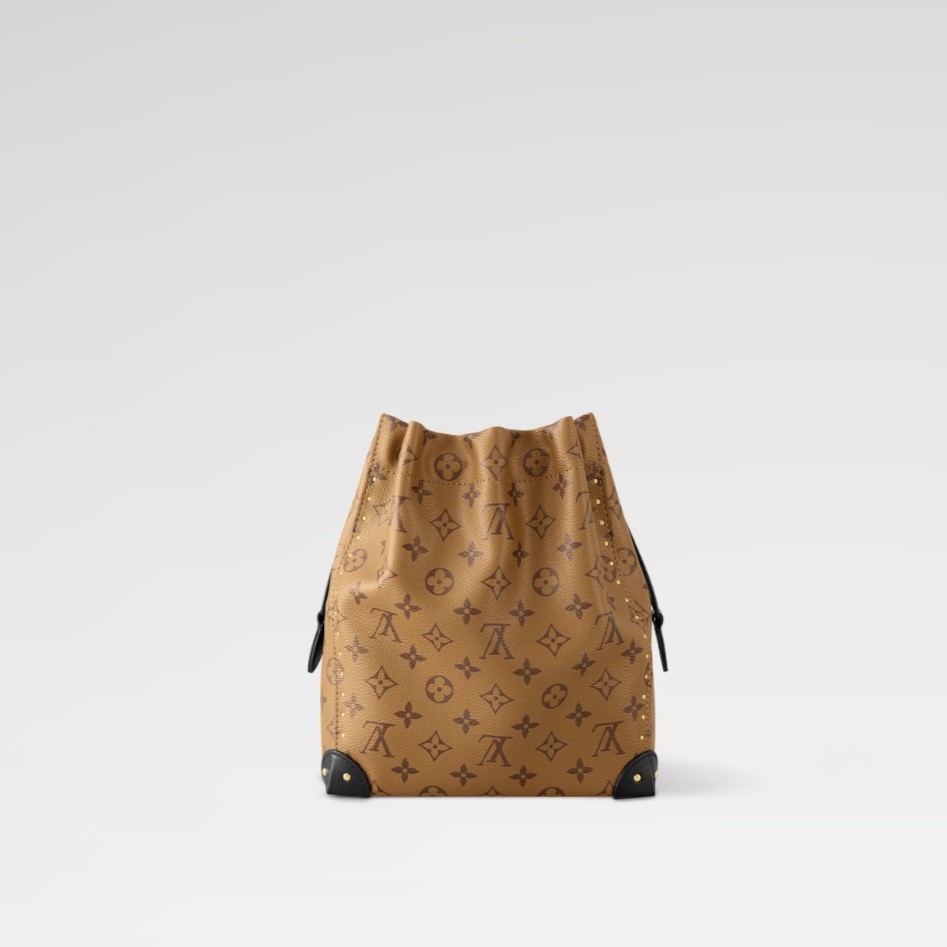 L0vis Vvtt0n Noé Trunk PM Handbag Monogram Reverse Brown For Women 9.1in/23cm M13324