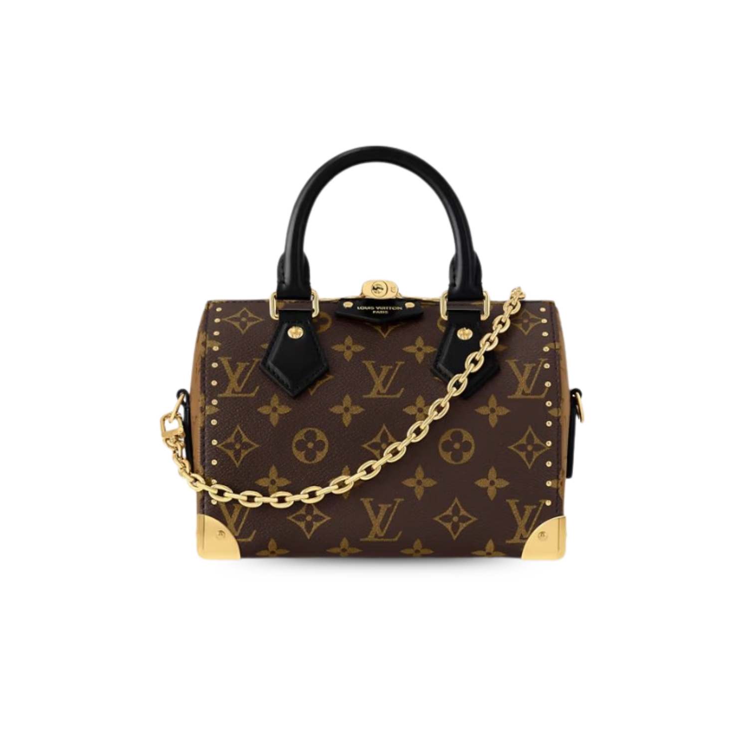 L0vis Vvtt0n Speedy Trunk 20 Bag Monogram Canvas For Women 8.1in/20.5cm M13146